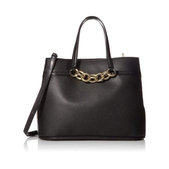 Calvin Klein Handbags - Calvin Klein Leather Evelyn Tote, large satchel, MSRP $258